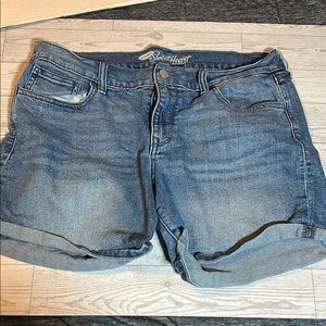 Old Navy Blue Jean Shorts with Rolled Cuffs